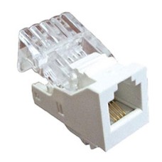 Экопласт RJ-12 Модуль инф. розетки 110/Krone, бел., LK45