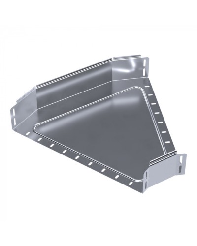 Угол горизонтальный 45 градусов Стандарт INOX (AISI 316) 500х100 Промрукав (PR16.3451) в Самаре Аксессуары для лотков Pintop.ru