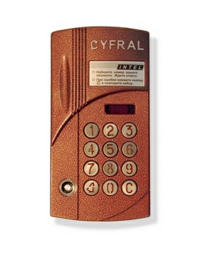 Микропроцессорный блок вызова Цифрал ИНТЕЛ/VC в Самаре Блоки вызова многоабонентные Pintop.ru