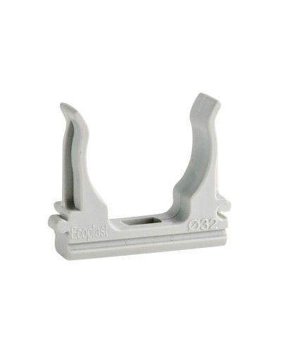 CF32G Держатель (клипса), без галогена, для труб D32мм (10шт) Экопласт (41732-10HF) в Самаре Держатели, клипсы, скобы Pintop.ru