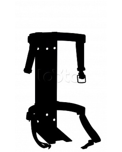 Кронштейн ПОЖТЕХНИКА КТР-8/9 на 2 ремнях (d180-185) для ОП/ОВП-8, ОП/ОВЭ-9 в Самаре Аксессуары для огнетушителей Pintop.ru