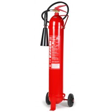 Огнетушитель углекислотный ПОЖТЕХНИКА ОУ-7 ИНЕЙ РФ на шасси (70В, С, Е, до 10 000V) баллон по ГОСТ 949