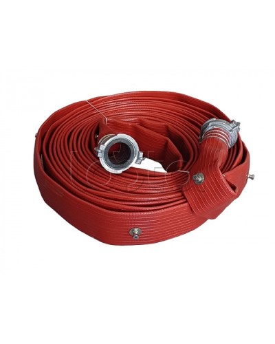 Магнито-Контакт Рукав пожарный перфорированный с дюзами РПМ(Д)-80-1,6-ИМ-УХЛ1 с головками ГР-80 ал, для создания водяных завес в Самаре Пожарные рукава Pintop.ru