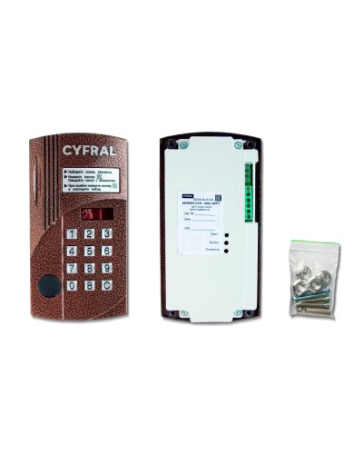 Блок вызова видеодомофона на 100 абонентов Цифрал CCD-2094.1M/РК в Самаре Вызывные аудиопанели малоабонентные Pintop.ru