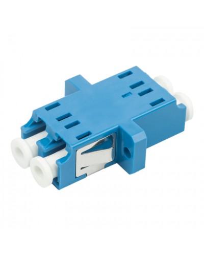 Адаптер оптический проходной LC-LC, OS2, дуплекс (duplex), синий Datarex DR-541102 в Самаре Коммутационные изделия Pintop.ru