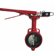 Затвордисковый с ручным приводом с контролем положения УКПЗА Спецавтоматика 3т 200/1,6(Р)-Ф.У3.1-"АМК-200v4"