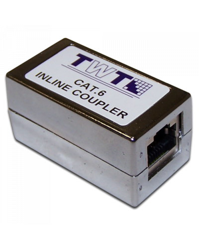 Повторитель портов RJ-45, экранированный, категории 6 TWT (TWT-CP45STP6) в Самаре Проходные адаптеры RJ-45 и разветвители Pintop.ru