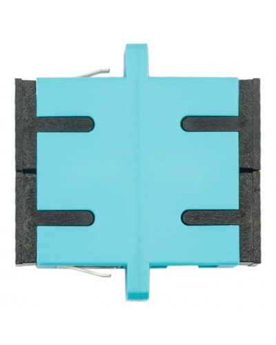 Адаптер оптический проходной SC-SC, OM3, дуплекс (duplex), бирюзовый Datarex DR-541023 в Самаре Коммутационные изделия Pintop.ru