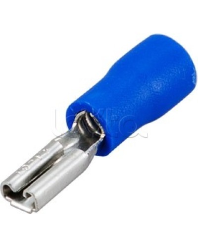 Клемма плоская изолированная 1.5-2.5 мм² (КПИ гнездо - 3.8мм) (100шт/уп) REXANT 08-0431 в Самаре Клеммные колодки Pintop.ru