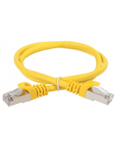 ITK Коммутационный шнур кат. 5Е FTP LSZH 1м желтый (PC05-C5EFL-1M) в Самаре Патч-корды и пигтейлы Pintop.ru