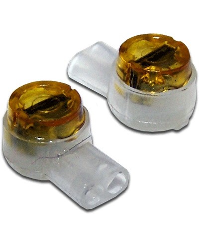 Соединитель проводов 0.4-0.9 мм, изолированный (скотчлок), прямое соединение, гель TWT TWT-SLC-UY2 в Самаре Клеммные колодки Pintop.ru