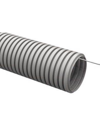 ELASTA Труба гофр. ПВХ d=16мм с зондом (50м) IEK (CTG20-16-K41-050I) в Самаре Труба гофрированная Pintop.ru