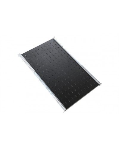 Полка выдвижная перфорированная 750мм ЦМО ТСВ-75-9005 в Самаре Полки для шкафов и стоек Pintop.ru