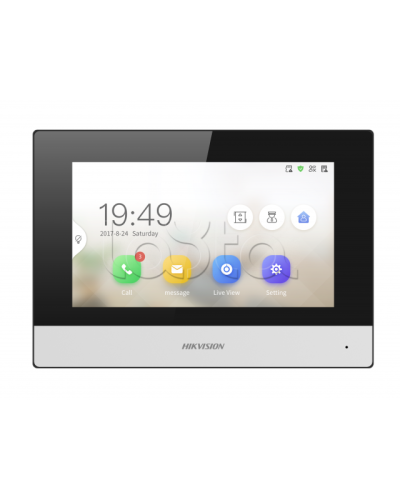 IP видеодомофон сенсорный Hikvision DS-KH6320-TDE1 в Самаре Абонентские IP устройства Pintop.ru