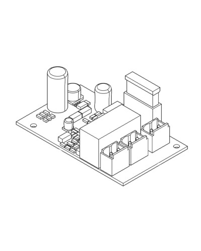 Came LB39 (002LB39) - Плата аварийного питания для подключения и зарядки 2 аккумуляторов, 12 В - 7 Ач в Самаре Запчасти для шлагбаумов и автоматики Pintop.ru