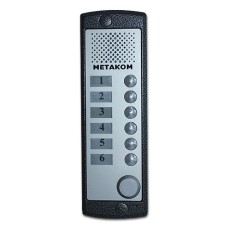 Блок вызова домофона Метаком MK6-X-MF