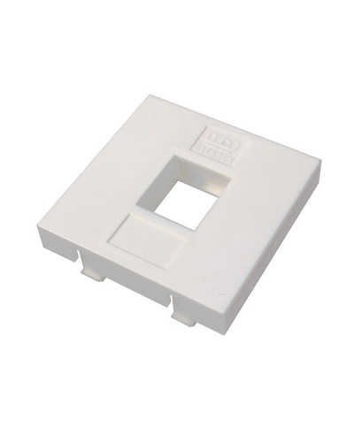 Адаптер Mosaic 45 х 45 мм для модуля Keystone, 1 порт, белый Datarex DR-5301 в Самаре Коммутационные изделия Pintop.ru