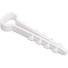 Дюбель-хомут 5-10 белый, прямоугольный (100шт/уп) PROCONNECT 07-4611