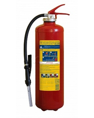 Огнетушитель ПОЖТЕХНИКА ОВП-10(б) МИГ (ФторПАВ) (3А, 183В) (баллон 12,5 л, ОТВ 10 л) в Самаре Огнетушители Pintop.ru