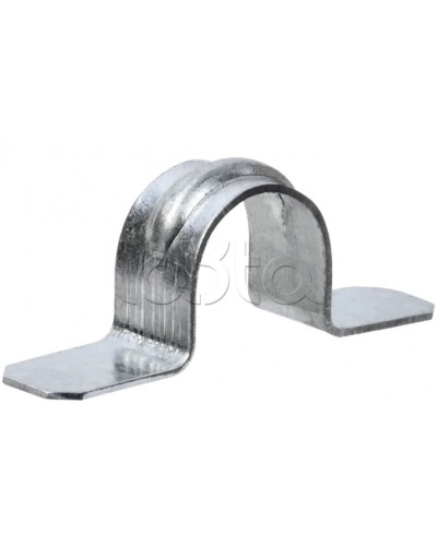 ELASTA Скоба метал. двухлап. для монт. пистол. d=19-20мм IEK (ET-MP40D-SD-019-01-100) в Самаре Держатели, клипсы, скобы Pintop.ru