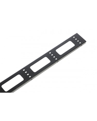 Органайзер кабельный вертикальный для стойки внешний с окнами 47U ЦМО ВКО-СТК-47-9005 в Самаре Кабельные органайзеры Pintop.ru