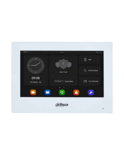 IP-Видеодомофон 7 Dahua DHI-VTH5321GW-W в Самаре Абонентские видеоустройства Pintop.ru