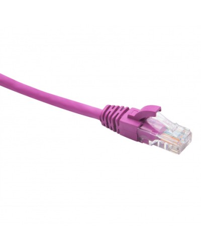 Шнур коммутационный U/UTP категория 5e LSZH нг(А)-HF 3,0 м, маджента Datarex DR-181711 в Самаре Патчкорды (медные) Pintop.ru