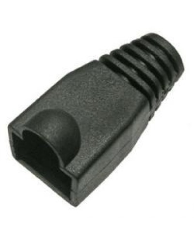 Колпачки защитные для кабеля 6,0мм cat.5, на соединение коннектора с кабелем (черный) TWT TWT-BO-6.0-BK/100 в Самаре Коннекторы Pintop.ru