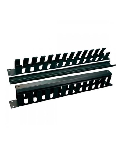 Органайзер кабельный 19 c крышкой на 24 порта, 2U TWT TWT-ORG/CV24-2U в Самаре Кабельные органайзеры Pintop.ru