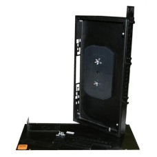 Бокс оптический Hyperline FO-19R-1U-3xSLT-W140H42-24UN-BK