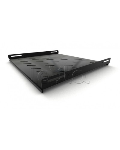 Полка стационарная 1U Hyperline TSH3L-450-RAL9004 в Самаре Полки для шкафов и стоек Pintop.ru