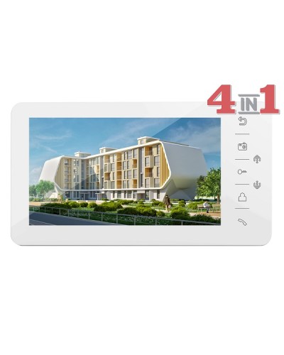 Монитор цветного видеодомофона Tantos Prime HD (White) в Самаре Абонентские видеоустройства Pintop.ru