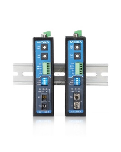 Конвертор RS-232/422/485 в оптику SC Moxa ICF-1150-S-SC в Самаре Дополнительное оборудование для ОПС Pintop.ru