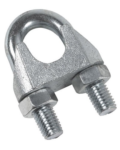 Зажим троса D10 усиленный ПожТехКабель (890-512) в Самаре Трос и аксессуары Pintop.ru