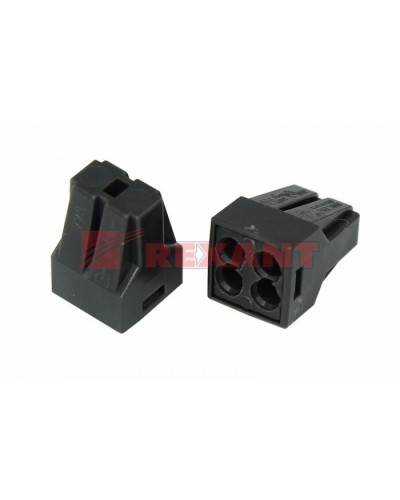 Электромонтажные экспресс-клеммы 773-304 (4*2.5мм² с пастой) (100шт/уп) REXANT 07-3040 в Самаре Клеммные колодки Pintop.ru