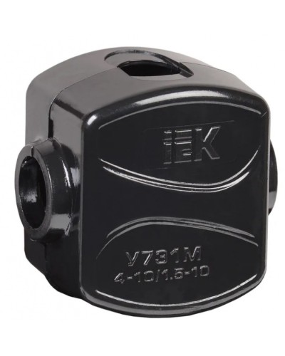 Зажим кабельный ответвительный У-731М (4-10/1,5-10мм2) IP20 IEK (UKZ-ZO-731M) в Самаре Клеммные колодки Pintop.ru