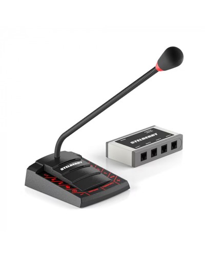 Пульт громкого оповещения STELBERRY F-740 в Самаре Микрофонные консоли и микрофоны Pintop.ru