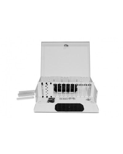 Бокс оптический Hyperline FO-WBX-12xSLT-W140H42-96UN-GY в Самаре Кросс оптический Pintop.ru