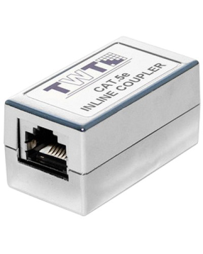 Соединитель 2-х портов RJ-45, экранированный, категории 5е TWT TWT-CP45STP5E в Самаре Проходные адаптеры Pintop.ru