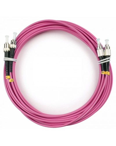 Шнур оптический duplex FC-ST 50/125 mm OM4 5м LSZH Cabeus FOP-50-OM4-FC-ST-5m в Самаре Патч-корды оптические Pintop.ru