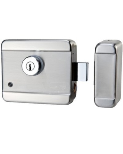 Замок моторного типа электромеханический накладной универсальный AccordTec AT-EL201A в Самаре Электромеханические замки Pintop.ru