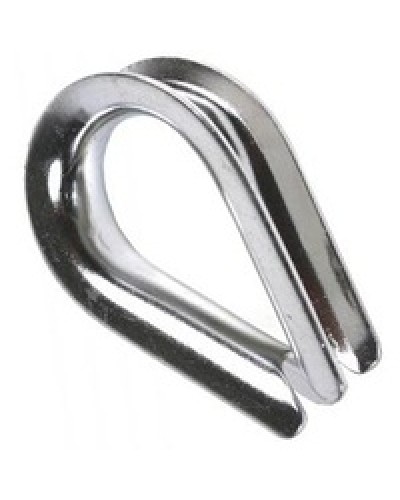 Коуш стальной оцинкованный под трос D2-D3 DKC CM621003 в Самаре Трос и аксессуары Pintop.ru