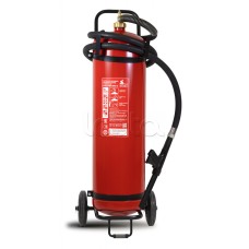 Огнетушитель ПОЖТЕХНИКА ОП-50(з) МИГ на тележке с перекрывным стволом, (баллон 62,5л., ОТВ-50кг)