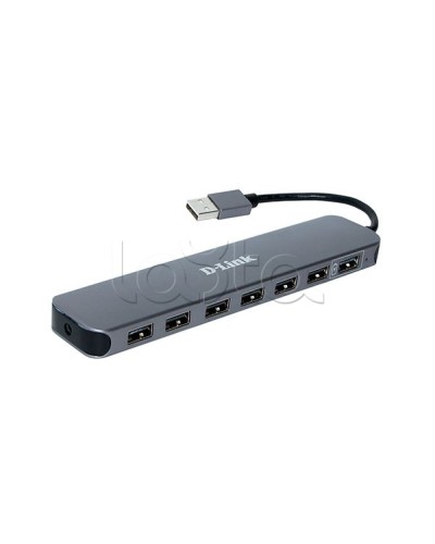 Концентратор с 7 портами USB 2.0 D-Link DUB-H7/E1A в Самаре Дополнительное оборудование для сетей Pintop.ru