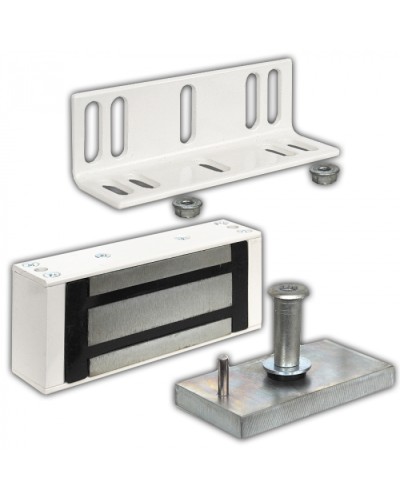 Замок электромагнитный Олевс М1-400 серый в Самаре Электромагнитные замки Pintop.ru