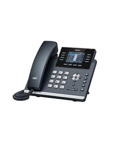 Yealink SIP-T44W - 12 аккаунтов, 2 порта USB, Wi-Fi, цветной экран, BLF, PoE, GigE, без БП, шт в Самаре Дополнительное оборудование для сетей Pintop.ru