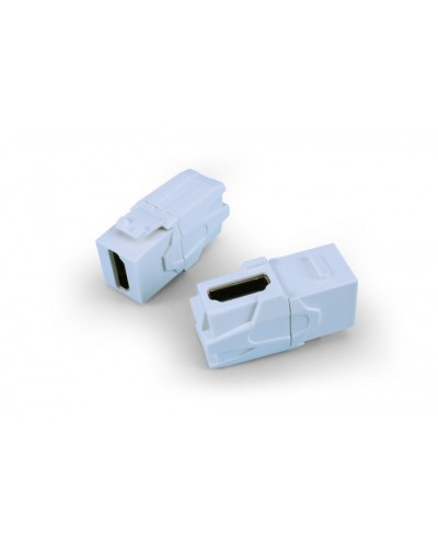 Вставка формата Keystone Jack Hyperline (KJ1-HDMI-AV18-WH) в Самаре Коннекторы Pintop.ru