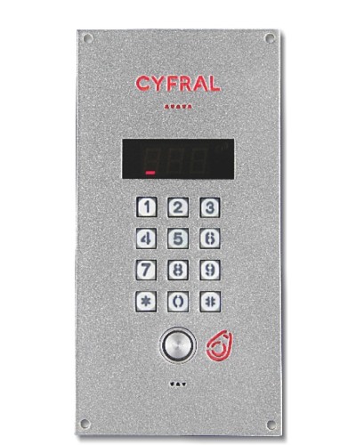 Блок вызова Цифрал CCD-20.1/TC ЦФРЛ.468369. в Самаре Блоки вызова многоабонентные Pintop.ru