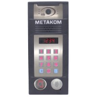 Многоабонентый антивандальный блок вызова со встроенной гибридной видеокамерой Метаком MК2018-RFMFСVH