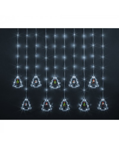 Гирлянда Navigator 95 008 NGF-D034-02 (бахрома елки и фигурки CW 3*0.6м IP20) в Самаре Источники света(Лампы) Pintop.ru